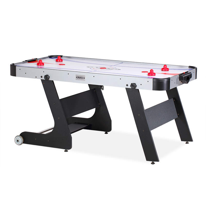 PUCK Eros 5.5-Foot Folding Air Hockey Table (Gray)