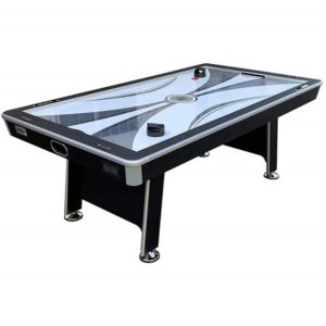 PUCK Apollo 7-Foot Air Hockey Table (Black)