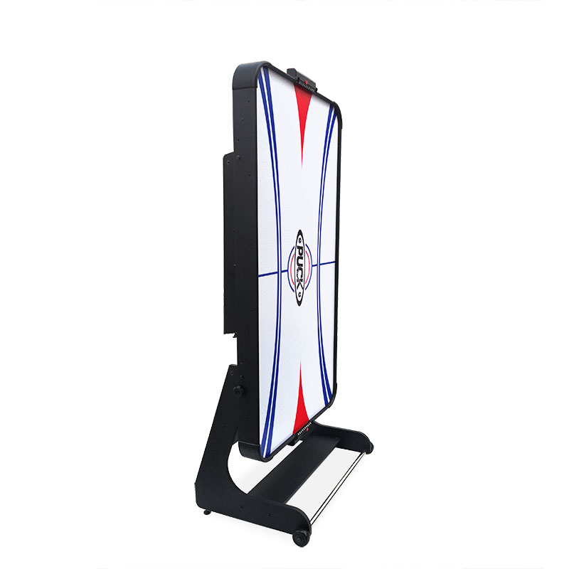 PUCK Eros 5.5-Foot Folding Air Hockey Table (Black)
